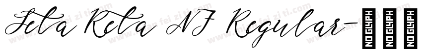 Seta Reta NF Regular字体转换